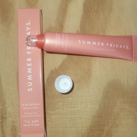 Summer Fridays Lip Butter Balm Vanilla Beige NIB Net Wt 0.5 Ozs - Picture 9 of 11